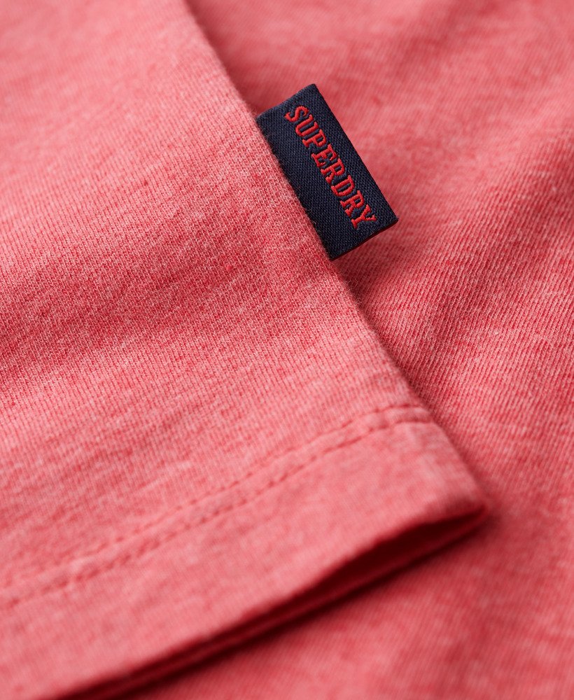 T-shirt de alças em algodão rosa