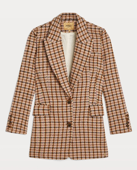 Blazer MARLOT com design houndstooth