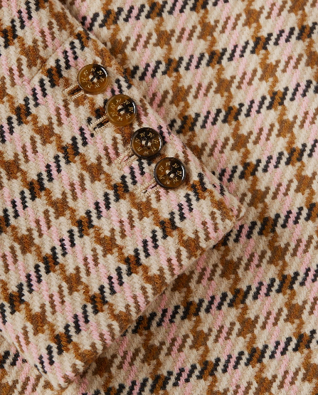 Blazer MARLOT com design houndstooth