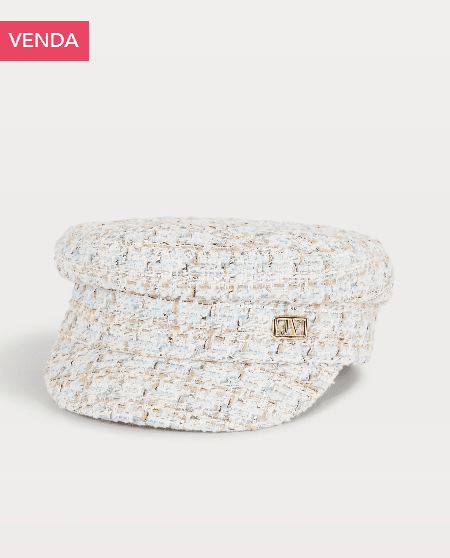 Chapéu boina TIARA com design