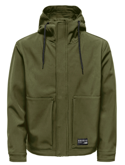 Casaco SOFTSHELL azul