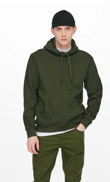 HOODIE SWEATSHIRT green