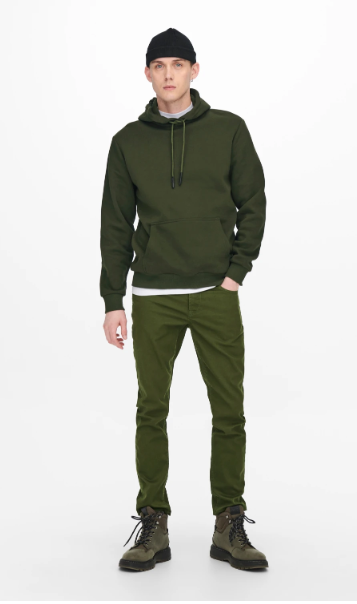 HOODIE SWEATSHIRT green