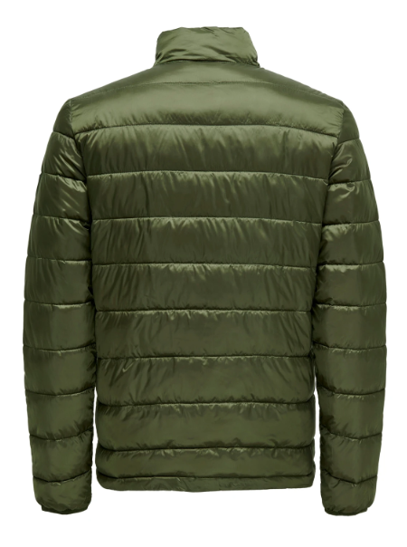 Casaco QUILTET verde Only&Sons