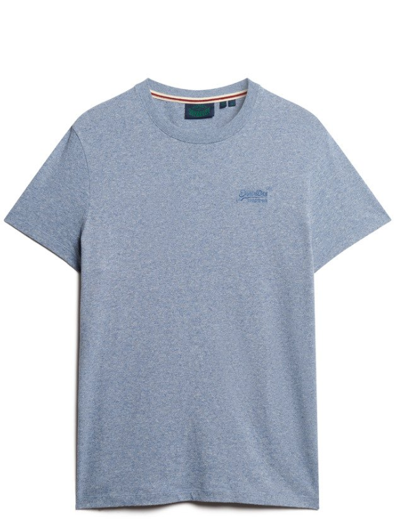 T-SHIRT logo vintage bay blue marl