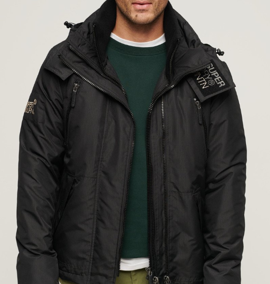 Casaco de montanha preto - Superdry