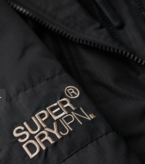 Casaco de montanha preto - Superdry