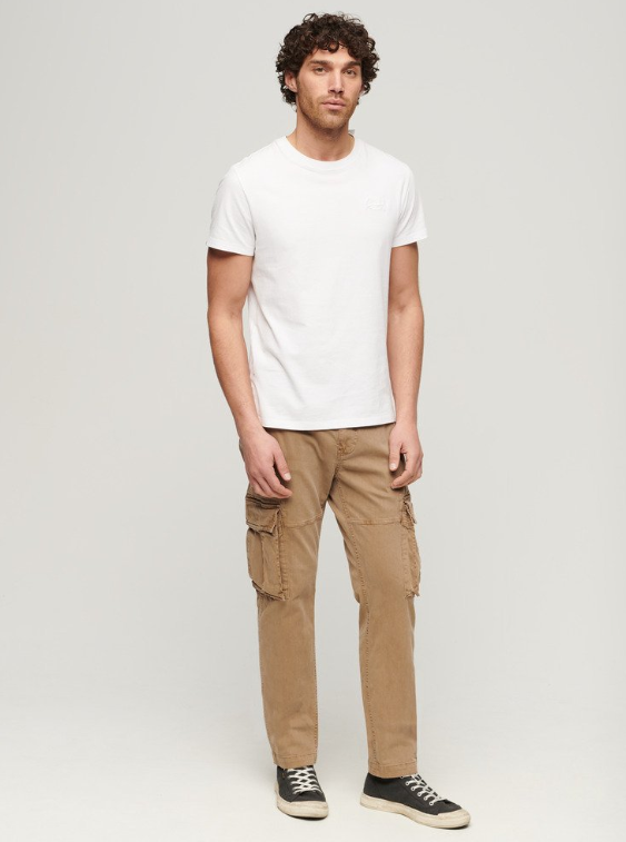 T-shirt algodão decote redondo optic