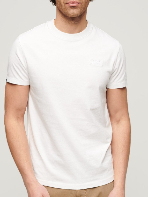 T-shirt algodão decote redondo optic