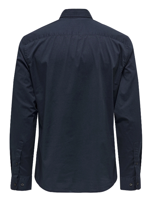 Camisa azul escuro Only&Sons