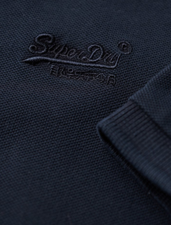 Polo shirt algodão nautical navy