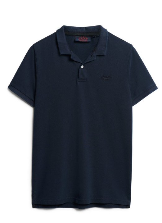 Polo shirt algodão nautical navy