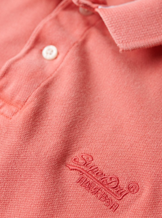 Polo shirt algodão maldive pink