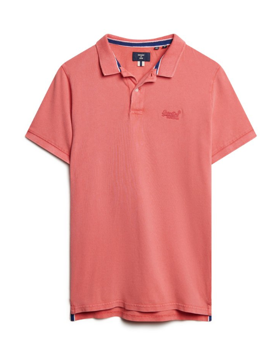 Polo shirt algodão maldive pink