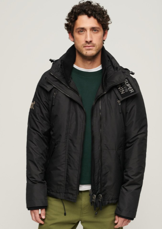Casaco de montanha preto - Superdry
