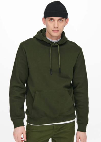 HOODIE SWEATSHIRT green