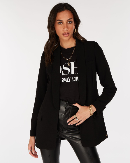 T-shirt TEDDY "Only Love" preto