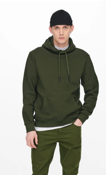 Hoodie SWEATSHIRT verde