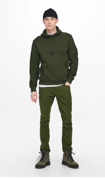 Hoodie SWEATSHIRT verde