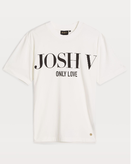 T-shirt TEDDY "Only Love" branco