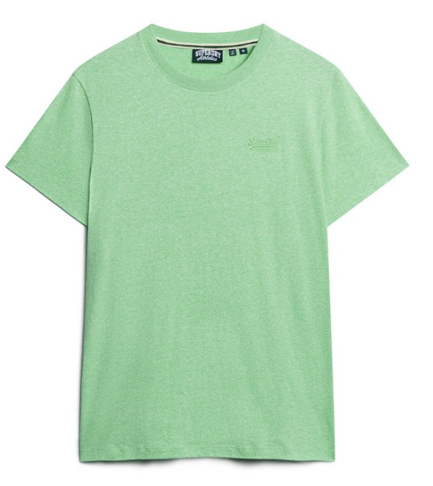 T-shirt algodão decote redondo fresh green