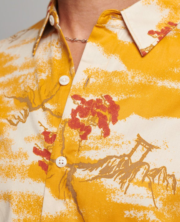 HAWAIIAN SHIRT yellow 