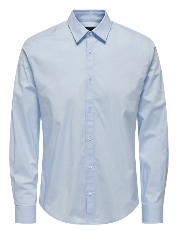 Camisa azul claro Only&Sons