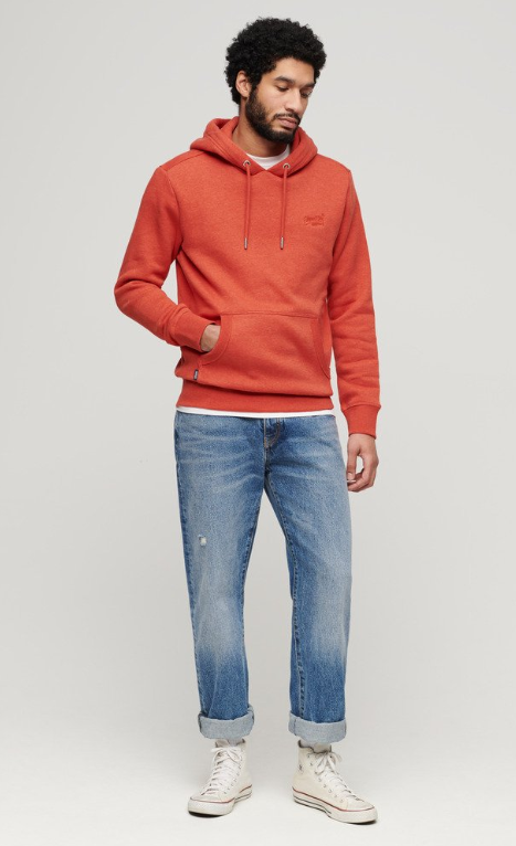 HOODIE with orange pocket 