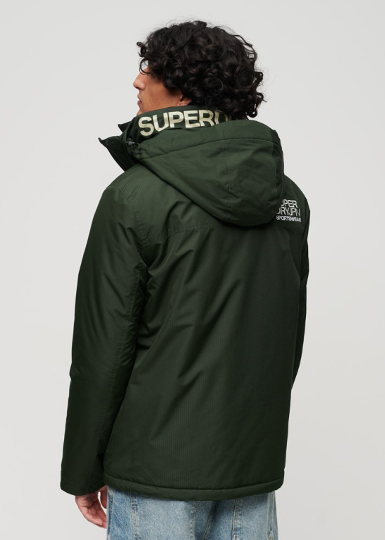 Casaco de montanha verde escuro - Superdry