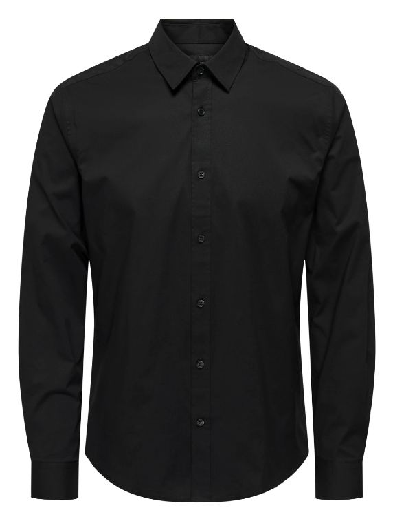 Camisa preta Only&Sons