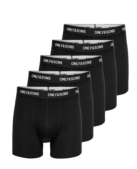 Underwear boxers preto