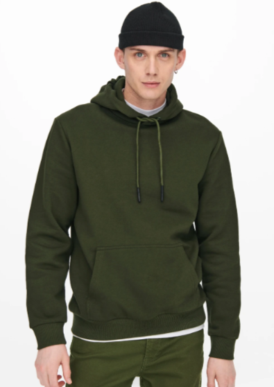 Hoodie SWEATSHIRT verde