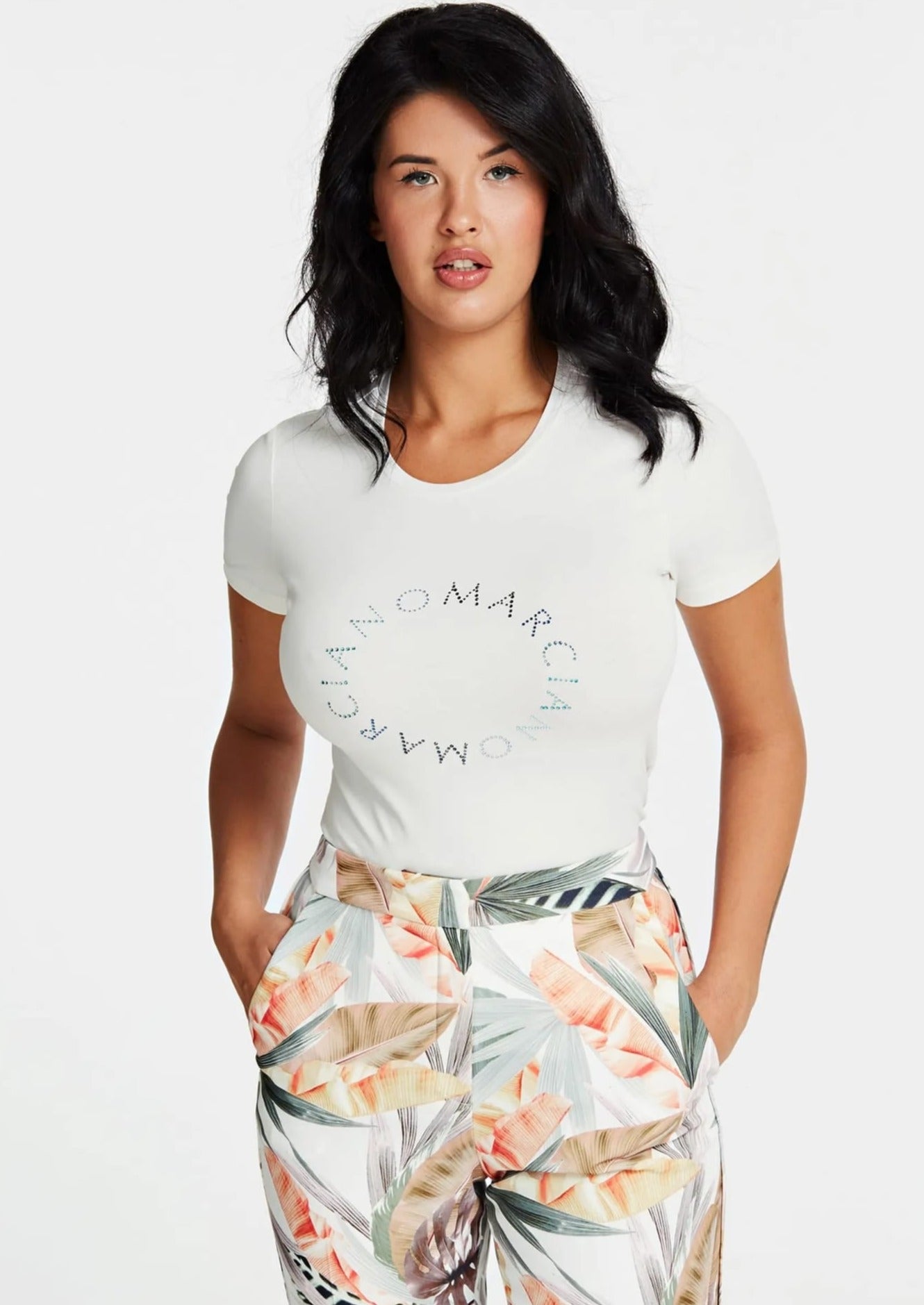 T-shirt Marciano creme